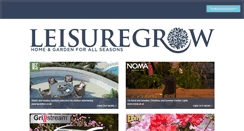 Desktop Screenshot of leisuregrow.com