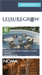 Mobile Screenshot of leisuregrow.com