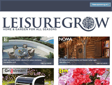Tablet Screenshot of leisuregrow.com